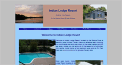 Desktop Screenshot of indianlodge.com